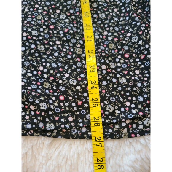 Loft Womens Floral Short Bell Sleeve Top Size XL - Picture 10 of 11